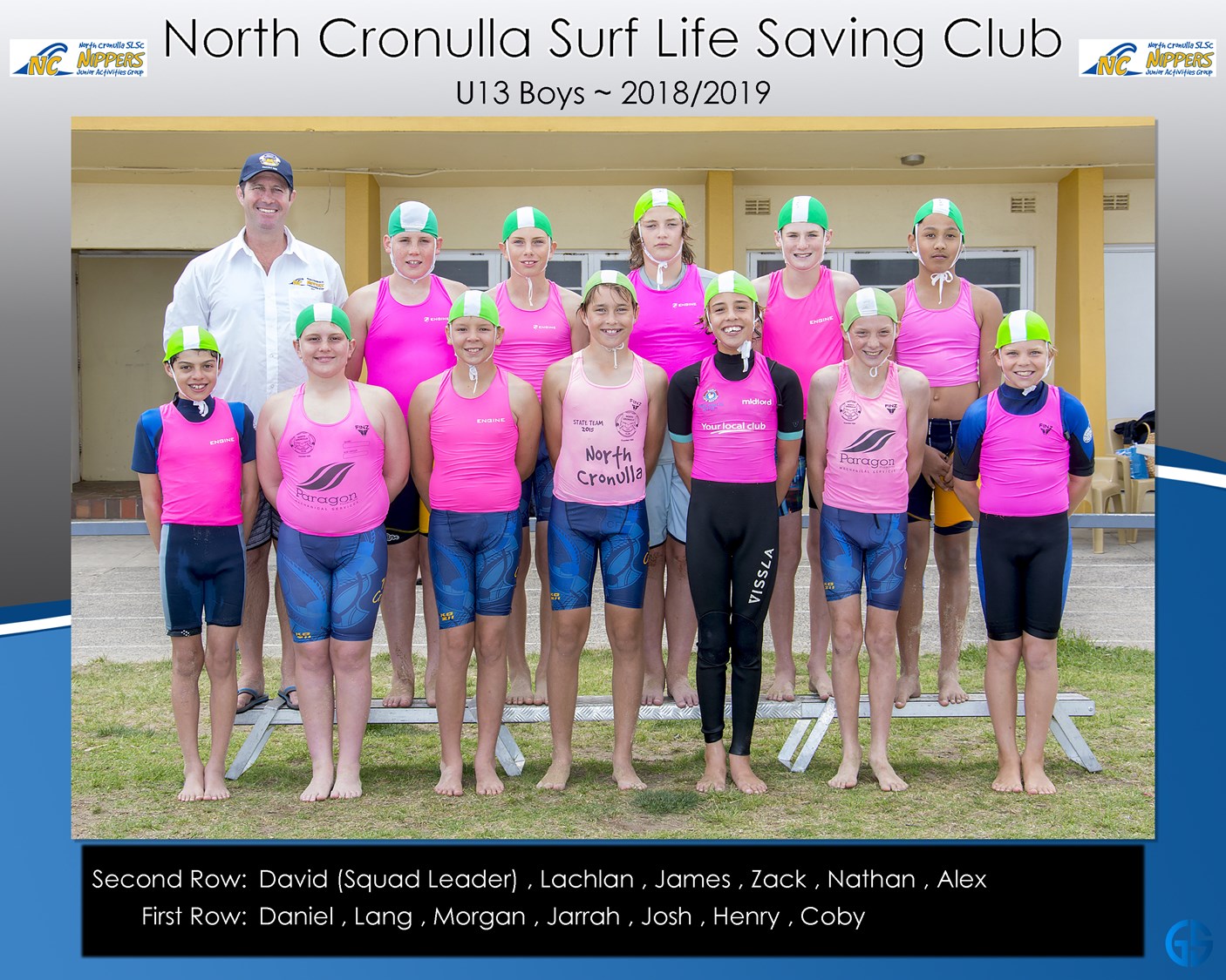 Under 13's Nippers North Cronulla SLSC